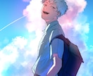 エモい空気感のイラストを描きます 挿絵/MV/サムネイル等にいかがでしょうか イメージ3