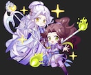 美麗イケメン・ちびキャラのアイコンを描きます 実務経験を活かしたキャラクターアイコン制作 イメージ4