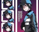 3000円で表情差分付き！立ち絵描きます 楽しくてインパクトのあるキャラクターを！ イメージ3