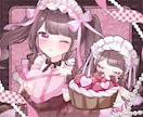 IRIAM◎可愛い全身立ち絵・ちびキャラ描きます 配信経験アリのプロが描く！サムネ・グッズ・デビューイラスト♡ イメージ12