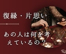復縁・片思い・復縁恋愛専用でみます お相手の気持ちをはっきりと知りたい方へ イメージ1