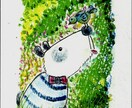 心に寄り添う「癒やしのアート壁紙」を提供ます 個展完売作家が描く、自然と動物の鮮やかな抽象アート イメージ2