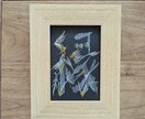 飾りたい１文字を、花文字アーティストが描きます 季節の１文字や推しの１文字を、飾りやすい小さな額縁に イメージ8