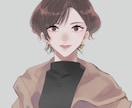 男性女性問わず厚塗り風SNSアイコン描きます 世界でひとつだけのあなたのイラストアイコンを作りませんか? イメージ1