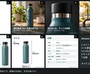 商品写真を白背景に切り抜いてサイズ展開します 8枚まで｜Amazon・楽天の白背景基準に合わせて仕上げ イメージ3