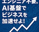 御社専用のAI搭載SaaSを1週間で構築します エンジニア雇わずとも実現。OpenAI統合でチャット自動化！ イメージ1