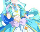 キラキラなアニメ塗りイラスト描きます 限定価格☆先着10名様のみ40％オフ！ イメージ2