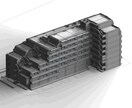 東京都　分譲マンションのボリューム設計をします 日影規制、天空率を駆使したボリューム設計 イメージ1