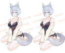 毛束が命！【髪型２パターン】イラスト描きます 美しい髪にこだわりたい！理想のヘアスタイルをイラストで再現♪ イメージ9