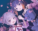 イラスト制作いたします SNSや動画、キービジュアル等に使用できるイラスト イメージ3