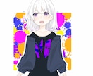 アイコン等や一枚絵のイラスト描きます 気軽にご相談ください！出来る範囲対応します イメージ3