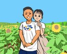 写真からキャラクター風に似顔絵を描きます お好きなお写真からキャラクター化したイラスト似顔絵を描きます イメージ5