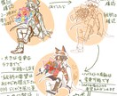 TRPG立ち絵、差分・ステッカー風・挿し絵描きます 貴方のオリジナルキャラクター、しっかりと形にしてみませんか？ イメージ6