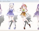実績多数◎ふわふわ！かわいい女の子描きます 透明感ときらめきを詰め込んだ記念イラストならお任せください! イメージ2