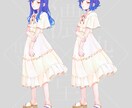 オリジナルキャラクターの立ち絵を描きます ゲームや配信、動画などに幅広く使えるイラストを作成します！ イメージ3