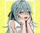 SNSで使えるアイコンを作成します 正方形サイズの可愛いアイコンをお作りします♪ イメージ1