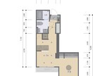 伝わりやすい間取り図をデザインソフトで作成します ご依頼新規開拓✻先着3名様に無料で内観パース一枚プレゼント✻ イメージ1