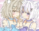 商用利用OK！アイコン・1枚絵イラスト制作します VTuber・IRIAM・配信活動◎活動をかわいいで彩ります イメージ7
