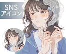 商用◎豊かな表情で目を惹くイラストを作成します SNSのアイコンから書籍の表紙まで幅広く対応します! イメージ2