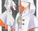 キャラデザ/商用込み◎TRPG/配信立ち絵描きます 一緒にキャラのこだわりポイントを詰め込みましょう！ イメージ7