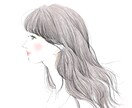 きれいな女の子描きます お写真を元に透明感あるオシャレな女の子データ制作します。 イメージ9