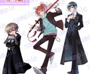 イラスト全般制作いたします 一枚絵、立ち絵、夢絵やサムネイルなど♪ イメージ3