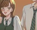 SNSアイコン 1枚絵 似顔絵など承ります 塗り方描き方多数、ご希望に添った絵柄でイラストを作成します！ イメージ1