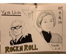 漫画風似顔絵描きます 漫画コミックデザインの似顔絵描きます イメージ2