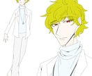 キャラデザの原案・ラフイラスト描きます ラフだからこそ気軽に。キャラの原案お手伝いします イメージ3