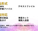 文字起こし、テロップ入力承ります ご希望のテロップをスピーディーに入力します イメージ3