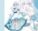IRIAM•TRPG•ゲーム用立ち絵制作します IRIAM•TRPG•ゲーム用の立ち絵をキャラデザします！ イメージ3
