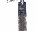 洋服をデザインします ちょっと奇抜でかわいいデザインが得意です。 イメージ6