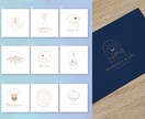 選ぶだけ簡単！大人の女性向けオシャレなロゴ作ります 【先着５名様限定価格】現役デザイナーが制作する安心高品質ロゴ イメージ8