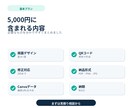 公式LINEにつながる集客名刺作成します QRコード付き両面デザイン｜Canva編集データも納品します イメージ3