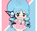 商用利用可！ポップで目立つデフォルメキャラ描きます SNS・SHOROOMアバターなど⋯可愛いキャラで差をつける イメージ3