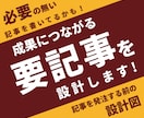 あなたのサイトに【必要な記事の設計】をします 記事を外注する前に！ゴールまでの導線を5記事分設計 イメージ1