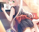 イラスト（一枚絵、立ち絵、挿絵、趣味絵）描きます あなたの求める可愛いをイラストにします イメージ7