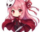 可愛いミニキャライラスト制作します 配信でも使えるかわいいイラスト イメージ4