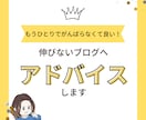 独学でやってきた方向け＊ブログのアドバイスします 一人では気付くことができなかった改善点を見つけます イメージ1