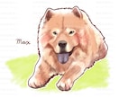 ご愛犬・わんちゃんのペットイラストを描きます ＊大切な思い出を心あたたまるイラストに イメージ10
