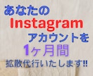 あなたのInstagramを1ヶ月間拡散代行します Instagram/インスタ/拡散代行/1ヶ月間/30日間 イメージ1