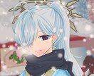 5000円でサムネや一枚絵描きます Vtuberさんに使いやすい！おはVやサムネ等にぴったり イメージ1