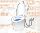 トイレの修理方法、テキスト遠隔サポートします 便利屋さんの遠隔サポート ③トイレの修理(テキスト) イメージ1