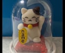 ゆるーい招き猫風のフィギュアを作成します 樹脂粘土で動物を作ります。４ｃｍ～６ｃｍ程度の大きさです。 イメージ1