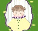 植物モチーフの絵本のようなイラストをお描きします 絵本のようなメルヘンな雰囲気のイラストです。 イメージ4