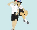 シンプルかつ可愛いイラスト描きます 子供から大人まで納得のいく可愛いイラスト作成致します！！！ イメージ1