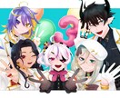 病み・可愛い系イラストを描きます SDから一枚絵まで！スタンプ用もOK! イメージ1