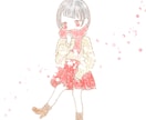 かわいいミニキャラ描きます ふわふわかわいいミニキャラ！アイコン等にいかがですか？ イメージ1
