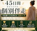 45日間プレミアム伴走｜現実創造を個別設計します 恋愛・仕事・収益化・移住などあなた専用の実践設計を一緒に整る イメージ1