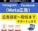 meta広告/インスタグラム広告設定します 【現役運用者】インスタグラム/フェイスブック広告サポート イメージ1